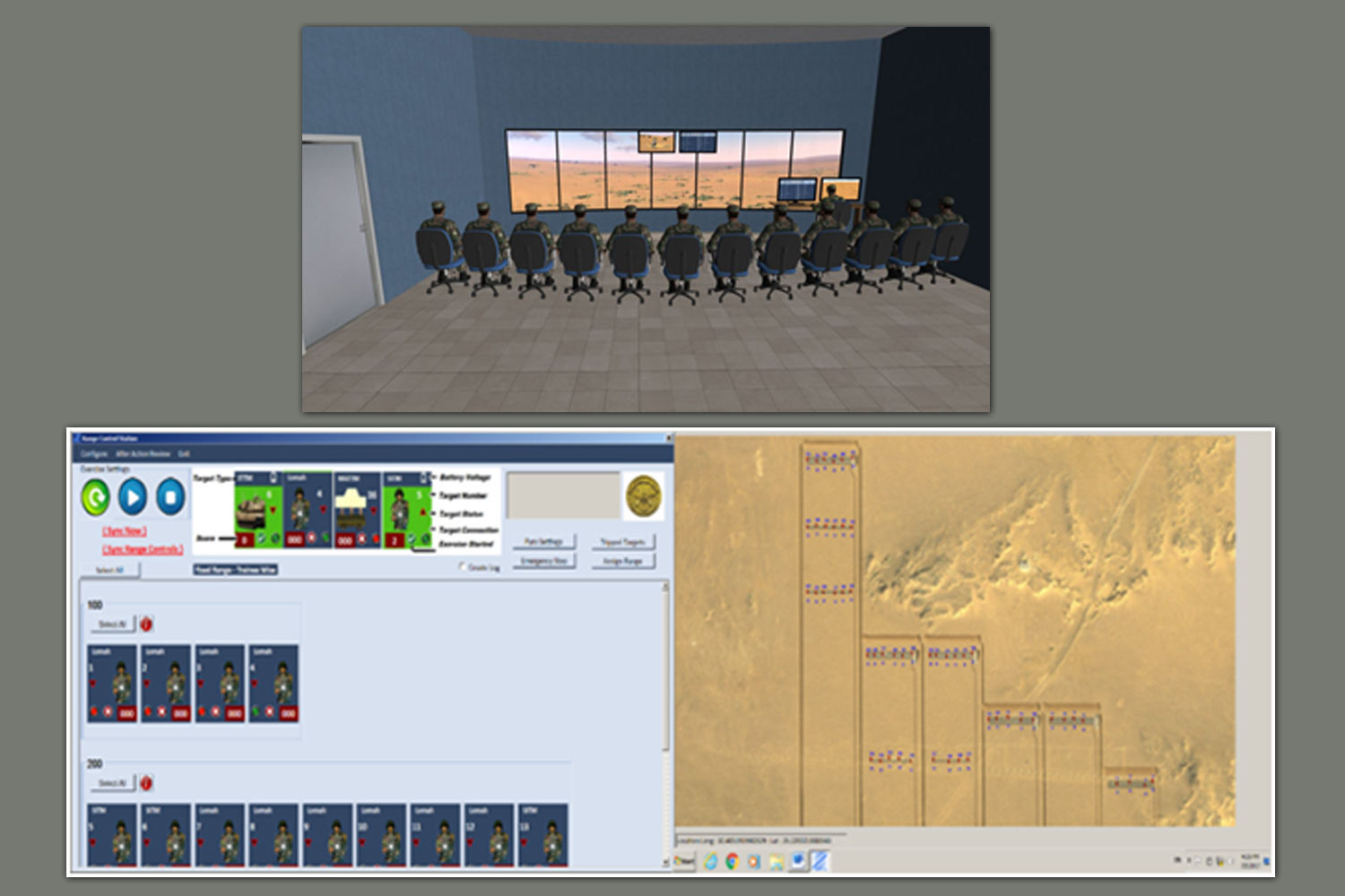 Master Control Station for Live-Firing Ranges (MCS)