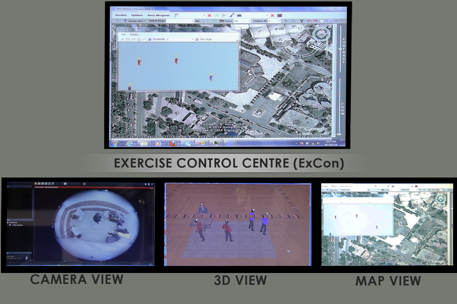 TacSim® Indoor Tracking System