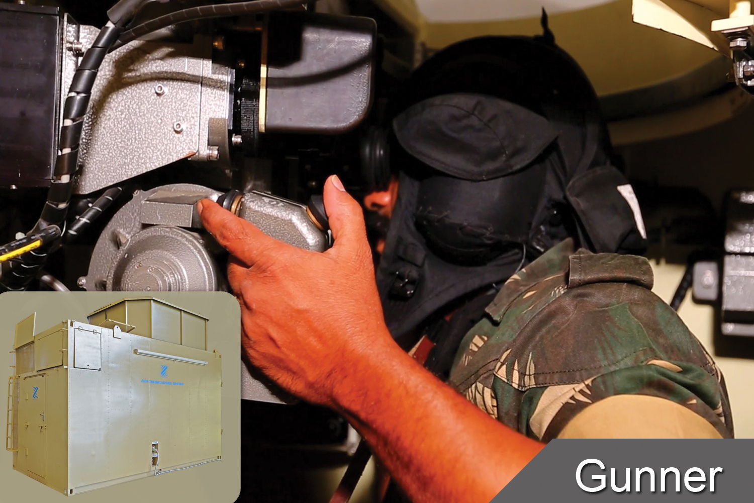 Crew Gunnery Simulator for T-90 Tank (T-90 CGS)