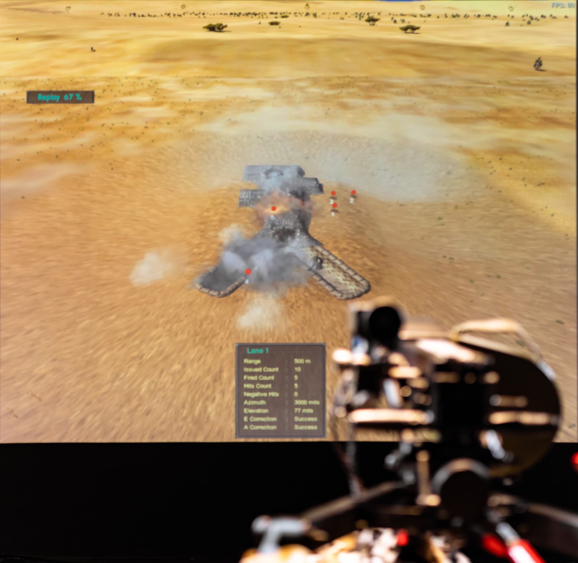 Automatic Grenade Launcher Simulator (AGL Sim)