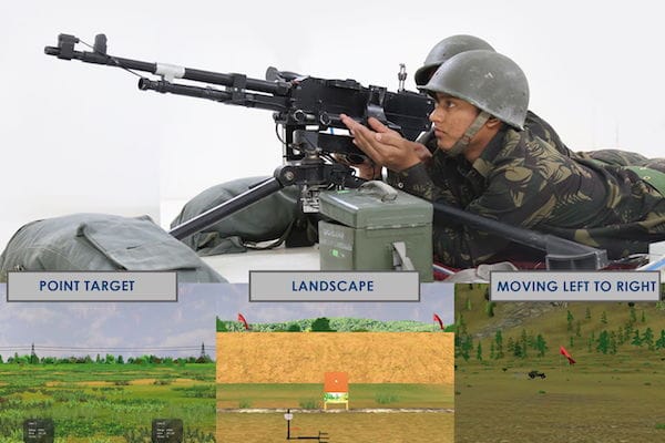 Medium Machine Gun Simulator (MMG Sim) - Virtual Simulation