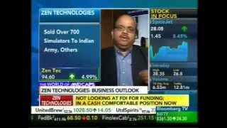 Bloomberg TV Zen Technologies CMD, Ashok Atluri's Interview