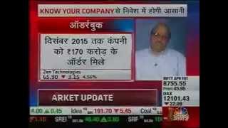 CNBC AWAAZ Zen Technologies CMD, Ashok Atluri's Interview