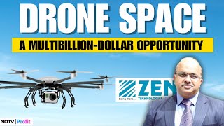 Zen Tech Showcases Airborne Killer Drone System With Vertical Takeoff Capabilities | Aero India 2025