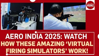 Aero India 2025: Watch how these amazing ‘Virtual Firing Simulators’ work! | @newsfirstprime