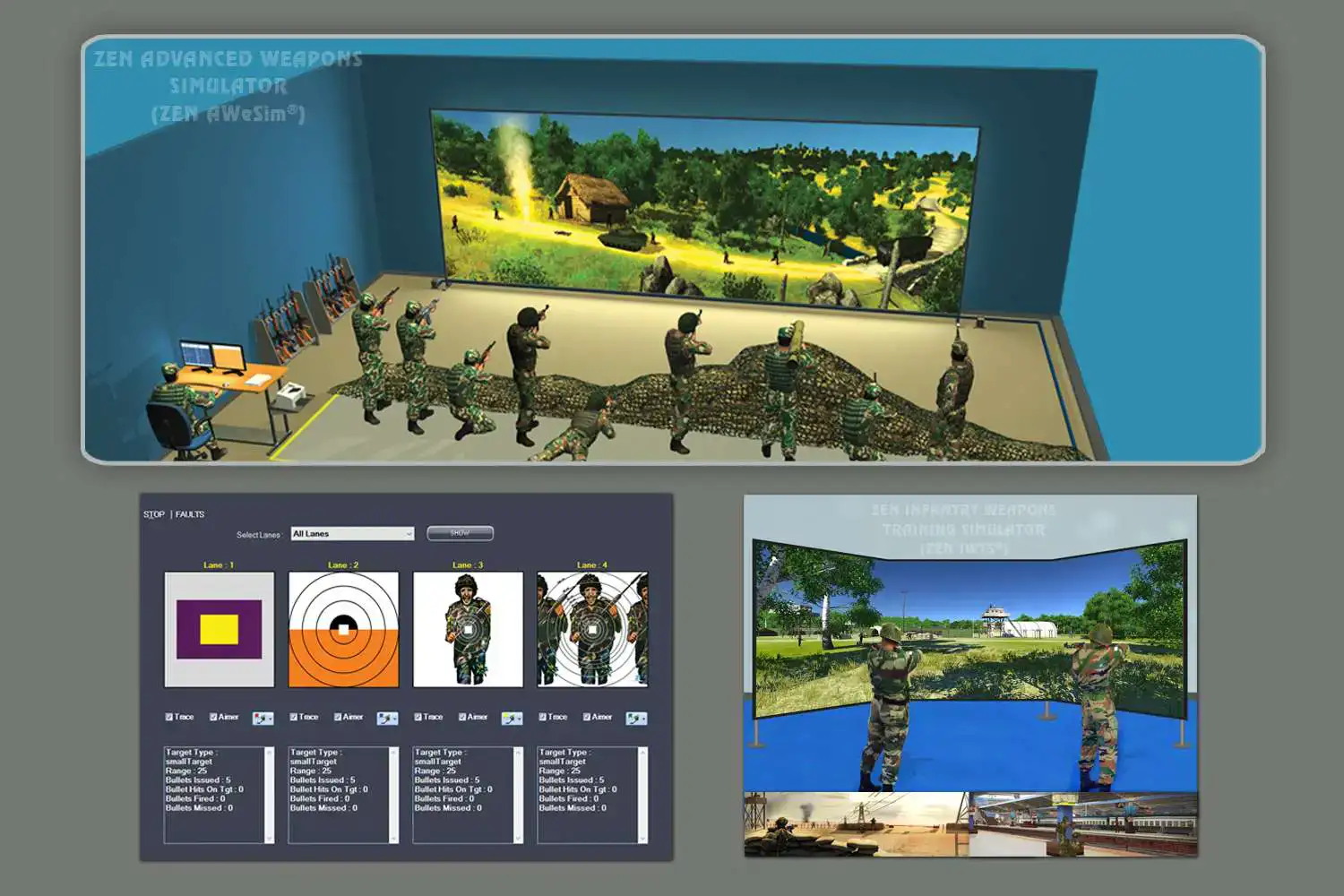 Advanced Weapons Simulator (AWeSim) - Firearms Training Simulator